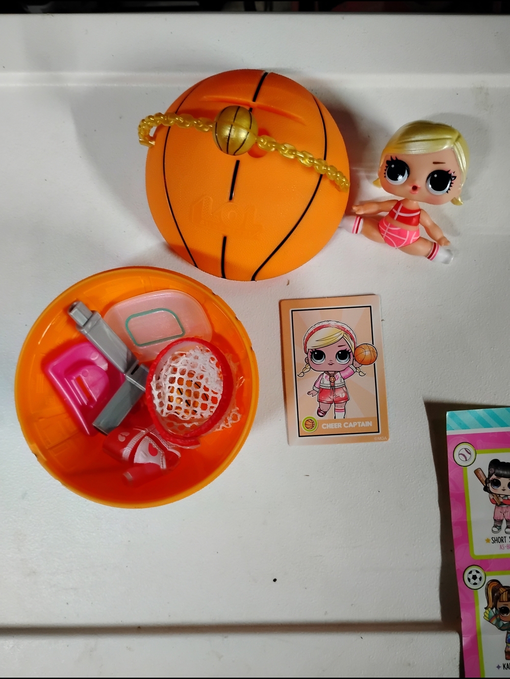 L.O.L. Surprise! All Star Sports Basketball Captain Cutie Doll And All ACC.